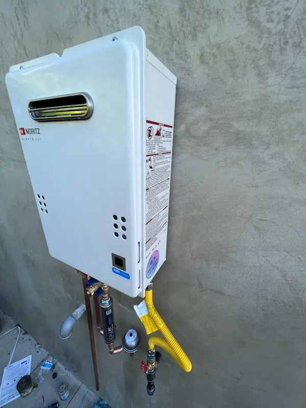 Tankless water heater installation for Bay Point homes