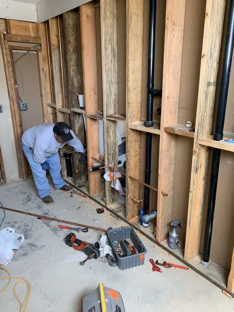 Commercial rough-in plumbing for Water Heater Replacement in Bay Point